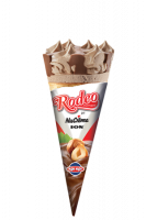 Rodeo with hazelnut praline flavored ice cream